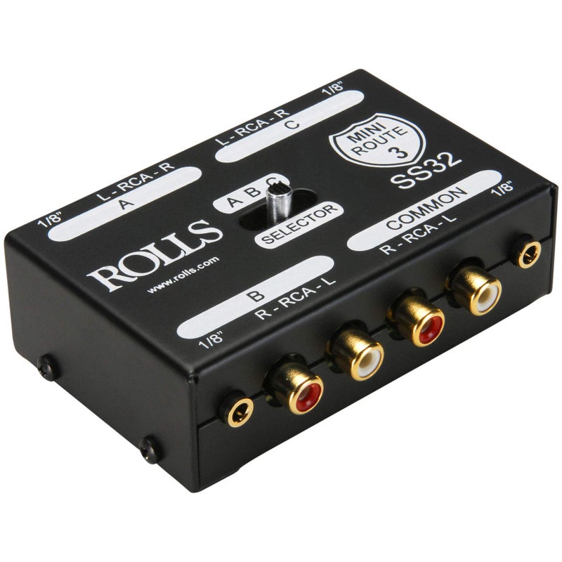 rolls SS32 3-Way Stereo Switch - Image 1